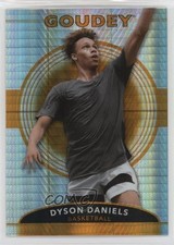 2022 Goodwin Champions Goudey Platinum Orange Prism /499 Dyson Daniels #GP32 f4k