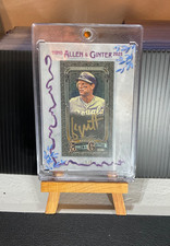 2025 Topps Allen & Ginter X George Brett Framed Mini  Gold Ink Auto 1/5 MA-GB ✍️