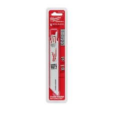 MILWAUKEE MIL-48-00-5184 SAWZALL Blade 6" Bi-Metal 18 TPI Universal Tang