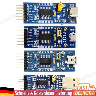 Waveshare USB To UART Board TXD/RXD/POWER LED FT232RL Serial Converter 3.3-5V