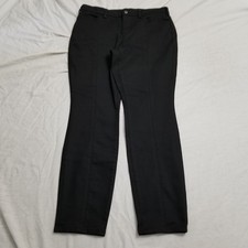 Duluth Trading Co Jeans Womens 12 x 31 Black Dyehard Denim Slim Leg Stretch