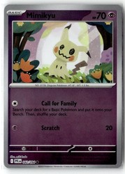 Mimikyu 042/094 Phantasmal Flames Reverse Holo