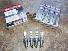 4x BRISK P9 Iridium Spark Plugs fit: Volkswagen/Vw Golf - 1.8 GTi - 1986 to 1990