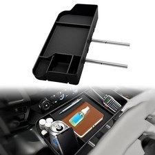 Upgraded Front Center Console Organizer Fit for 2011-2025 Ford F150 F250 BLACK