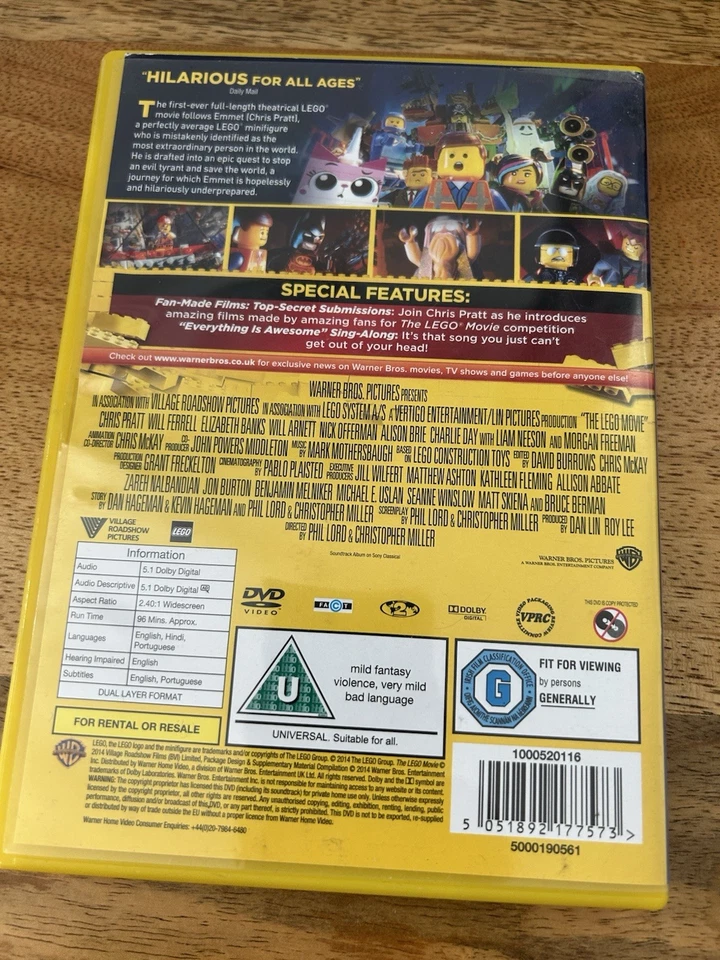 The LEGO Movie DVD Awesome - Image 2 of 2