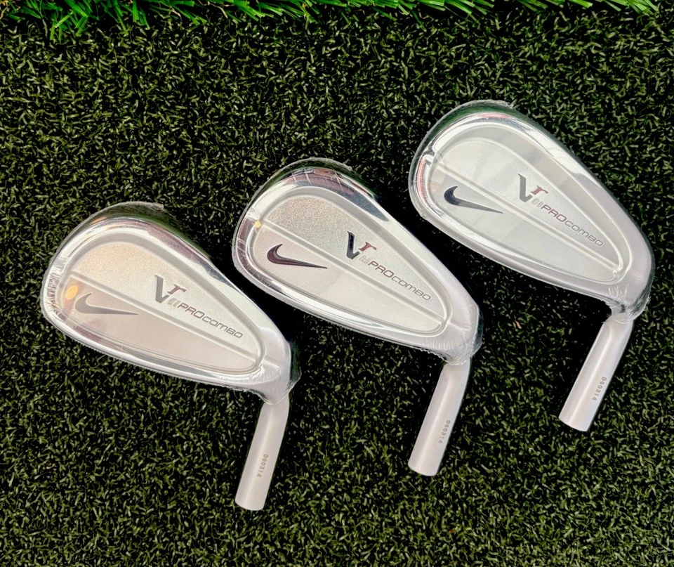 RARE NEW SEALED NIKE VR II Pro Combo Forged Iron Set 8 - PW  HEADS ONLY RH - Image 2 of 4