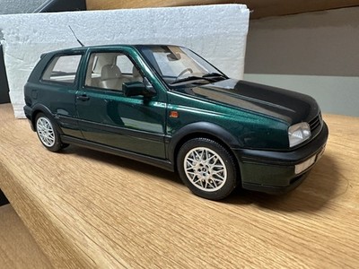 VW Golf 3 VR6 SYNCRO  3 türer  grün green 1:18 otto Models Mit OVP