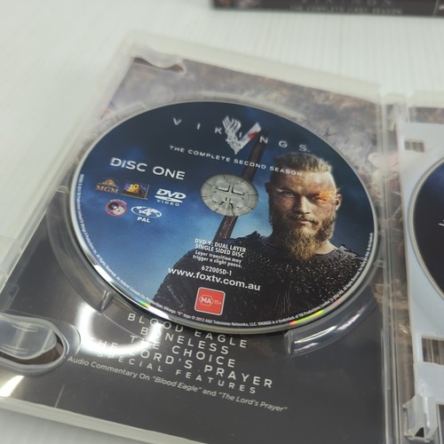 Vikings First Second Third 1 2 3 Season DVD 9-Disc Sets 2014 Action TV Series - Picture 12 of 24