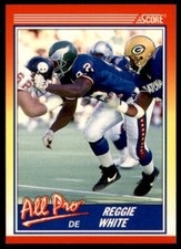 1990 Score Reggie White Philadelphia Eagles #574