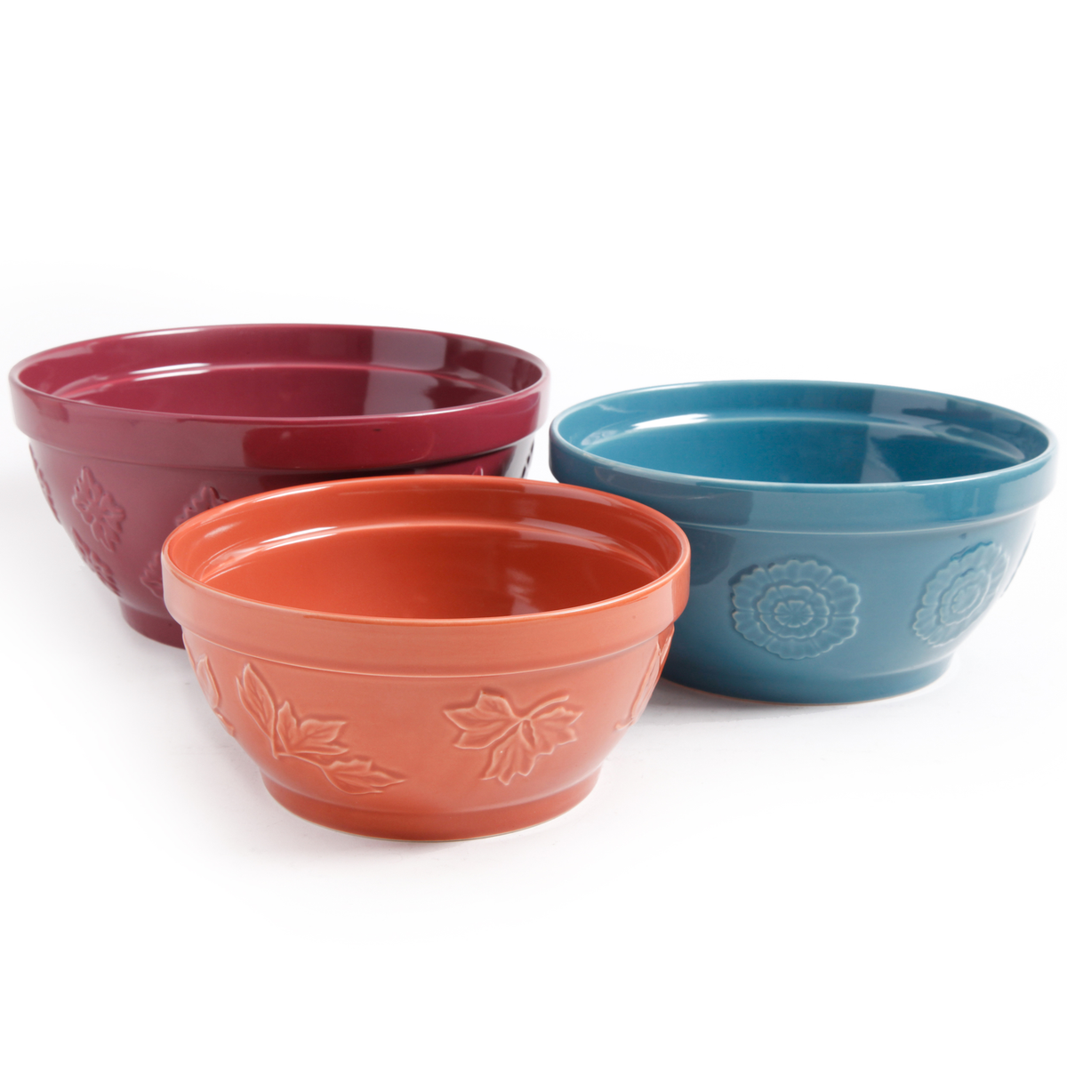  Cornucopia 食器セット The Pioneer Woman Cornucopia Ceramic Mixing Bowl Set, 3 Piece | eBay