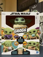 Galactic Snackin' Grogu Star Wars Mandalorian Anamatronic Toy Interactive Disney