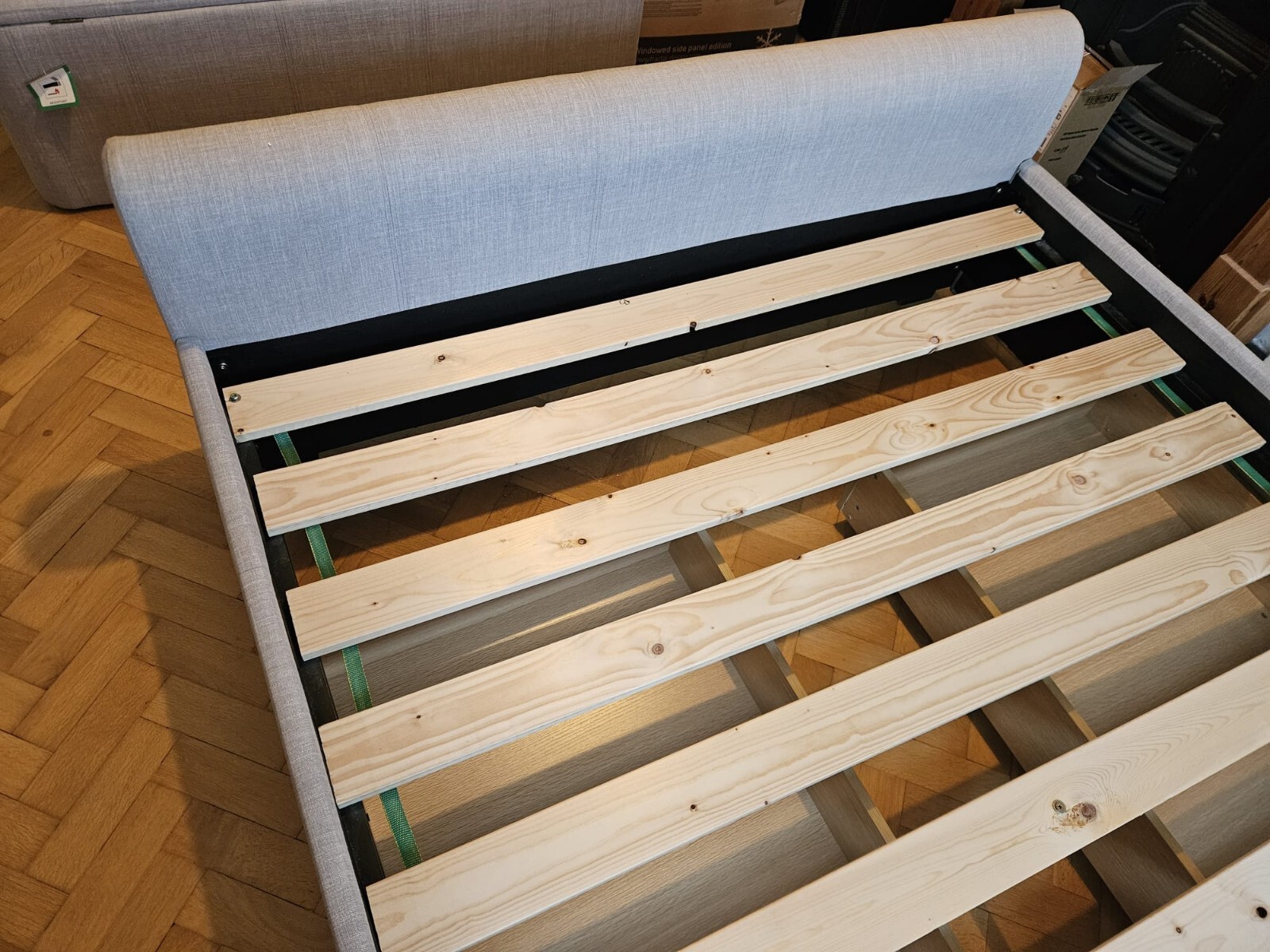 Dreams Lucia Grey/Silver Bed Frame with Storage (King Size) eBay