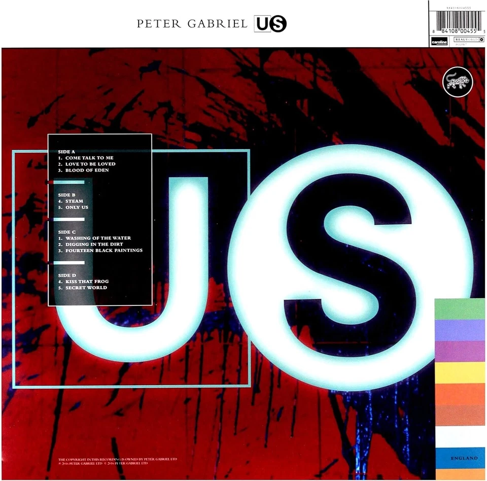 Peter Gabriel Us Double 180 Gram Vinyl Half Speed Remastered & Download Code New - Image 2 of 3