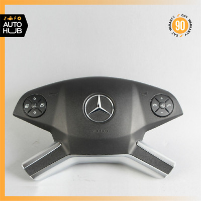09-13 Mercedes X164 GL450 ML350 R350 Steering Wheel Airbag Air Bag Black OEM 