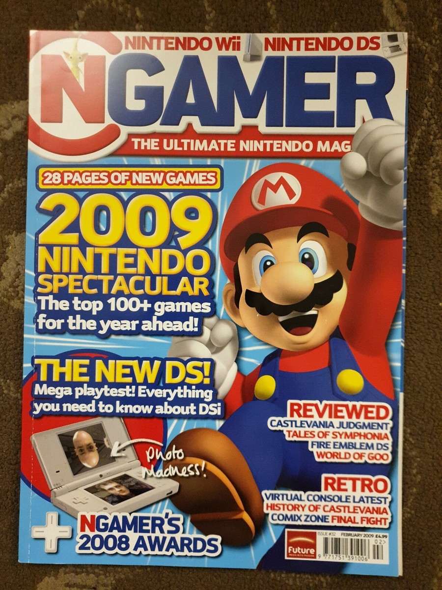N GAMER MAGAZINE ISSUE 32 FEBRUARY 2009 NINTENDO | eBay