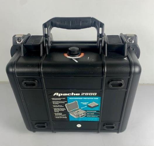 Apache 2800 Weatherproof Protective Hard Case Black IP65 No Base