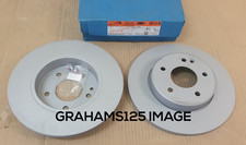 Image of BRAKE DISCS X2 284mm FRONT FITS  MERCEDES C CLASS W202 ATE 24.0112-0128.1