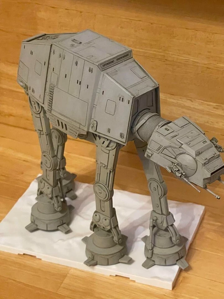 Star Wars AT-AT All Painted Top Coating 1:144 BANDAI Model Kit - Image 2 of 4