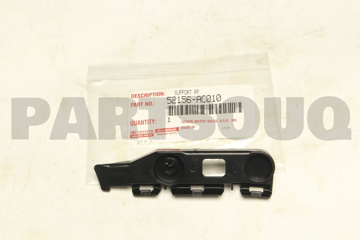 パーツ aruka4mini 52156AC010 Genuine Toyota SUPPORT, REAR BUMPER SIDE, LH 52156