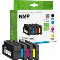 Kmp H100V Kompatibel Mit Hp 950XL/951XL (C2P43AE) Schwarz/Cyan/Magenta/Gelb Neu