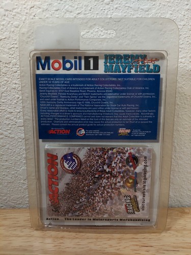 NASCAR Jeremy Mayfield #12 Mobile 1 - 125th Kentucky Derby 1999 Ford Taurus - Picture 2 of 2