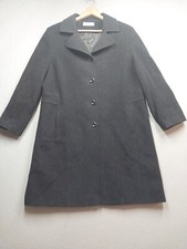 Preston and York Wool Peacoat Womens Size 18 Black Button Up Lined Jacket