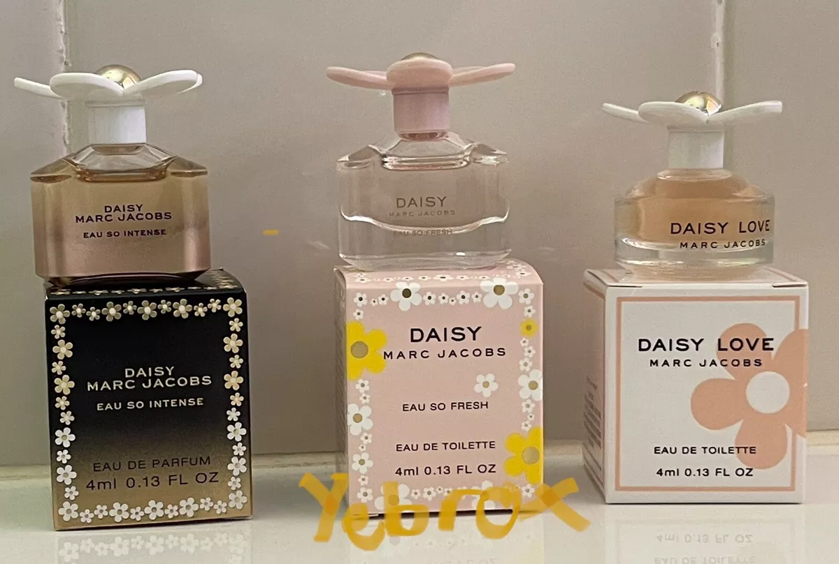 Marc Jacobs MINI Set Perfume Daisy Love + Eau So Fresh + Daisy Eau So  Intense