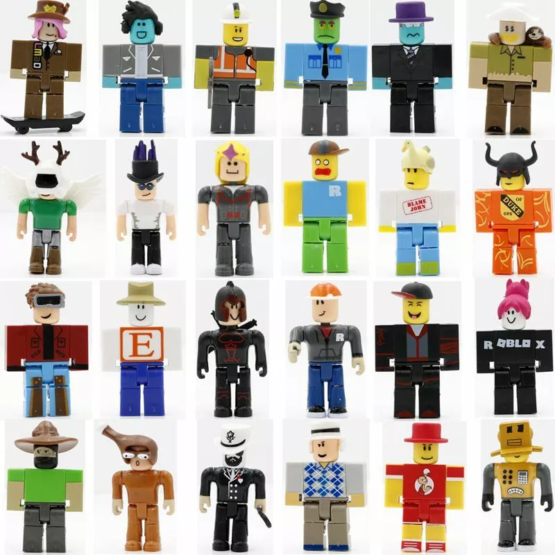 Compre 24Pcs Roblox Legends Champions Classic Noob Captain Doll