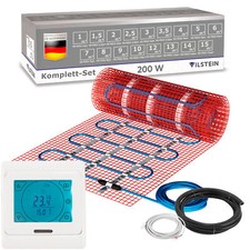 VILSTEIN Elektrische Fußbodenheizung 200W/m�...