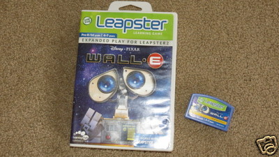 GREAT Leap Frog Leapster Leapster2 Disney Pixar Wall-E - Pre-K-1st gr 4-7 yrs