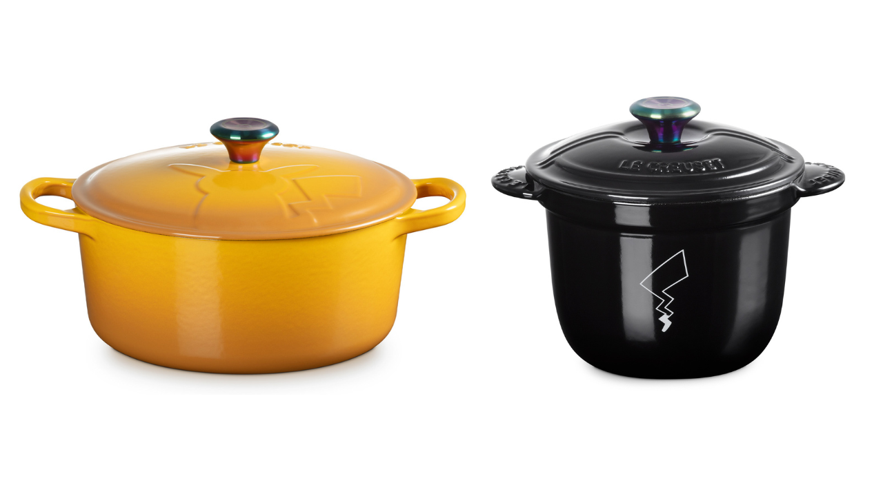Le Creuset Pokémon Collection Cocotte Every 18 Shiny Black + ronde 22cm nectar