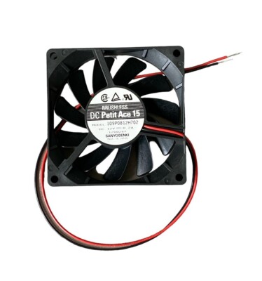 SANYO Brushless DC Fan Axial Ball Bearing 12V 7V to 13.8V 32.1CFM