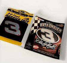Team Promark-Nascar #3 Dale Earnhardt Auto Emblem (NOS) With Barrier Tape NEW