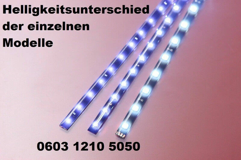 LED Leiste Stripe Streifen 12/24V LKW 30cm 15 x 1210 SMD selbstklebend farblich - Bild 2 von 3
