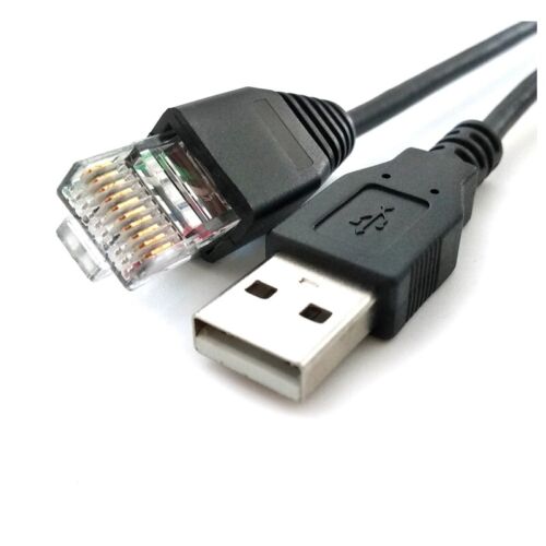 1X(USB-Zu-RJ50-Konsolenkabel AP9827 für 940-0127B 940-127C 940-0127E mit DE - Bild 1 von 10