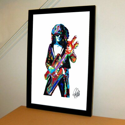 Ian Hunter Mott the Hoople Guitar Rock Music Poster Print Wall Art 11x17