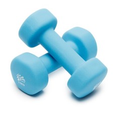 Image of Neoprene Dumbbells Weights Home Gym Fitness Aerobic Exercise Iron Pair Hand