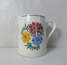 Digoin Sarreguemines pichet à fleurs YVONNE