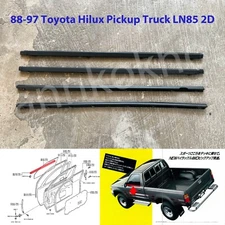 88-97 for Toyota Hilux 2D single cab LN85 outer in door belt weatherstrip seal