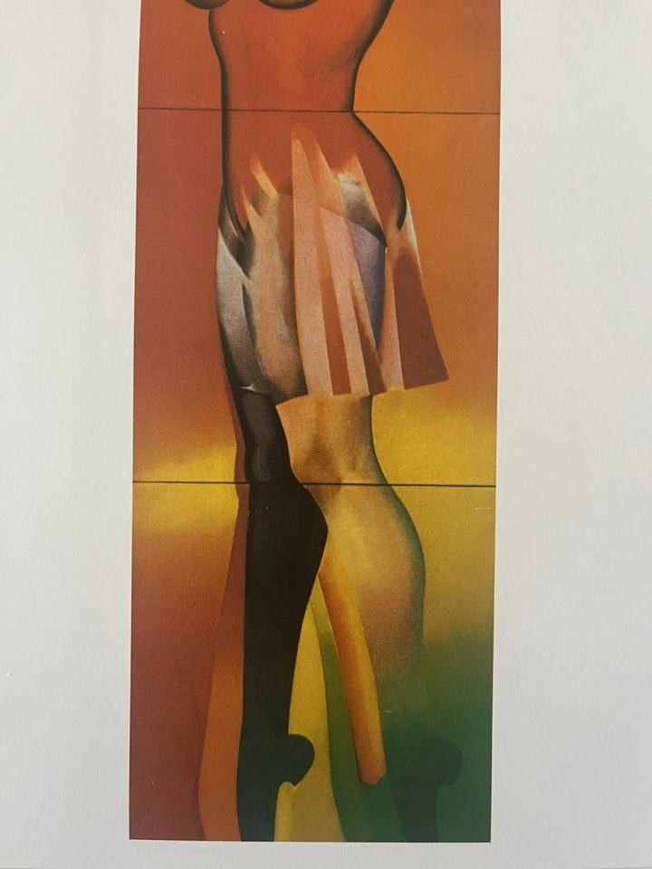 Allen Johns Perfect Match Matted Print From Estate Approved 90s Portfolio Foto 3 de 4