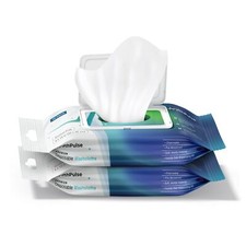 FifthPulse Premoisten Disposable Washcloths Alcohol Free - Pack 80 Wipes 