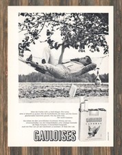 Gauloises Cigarettes - Reklame Werbeanzeige Original-Werbung 1968 (9)