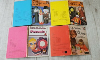 Ladybird s 702 Learning with Mother 633 Easy to make Puppets More things to make