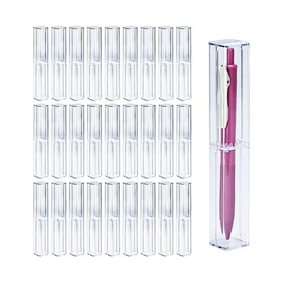 25-Teiliges Transparentes Acryl-FedermäPpchen, Wiederverwendbare Stift-Gesc5017 - Bild 1 von 4