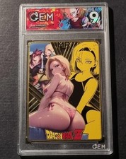 ANDROID 18 - SEXY BLONDE GIRL - DRAGON BALL Z - GRADED CARD 9 - MR - 165/200