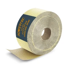 4RA1122V Longboard Continuous Roll 2-3/4” by 25 Yard Sanding Paper, Gold 220 ...