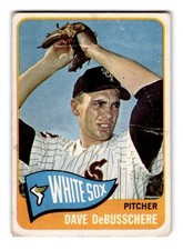 1965 Topps #297 Dave DeBusschere Chicago White Sox