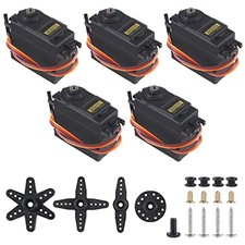 Servo Motor Mg995 Control Angle180 Metal Gear Servo 20kg Digital High Speed