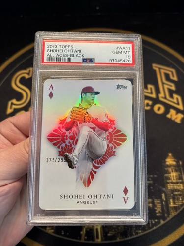 Shohei Ohtani [Black] #AA-11 2023 Topps All Aces card