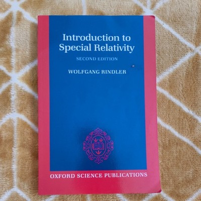 Introduction to Special Relativity by Wolfgang Rindler (1991, Trade Paperback)